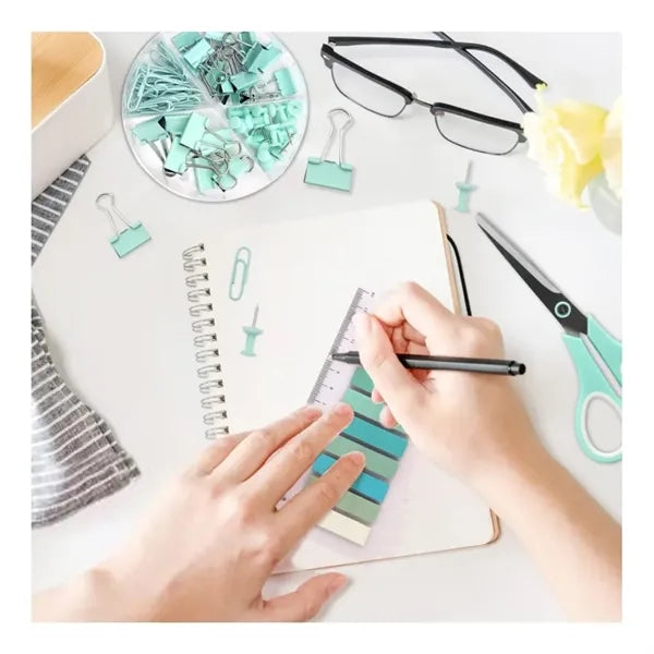 Teal Desk Accessories Office Supplies