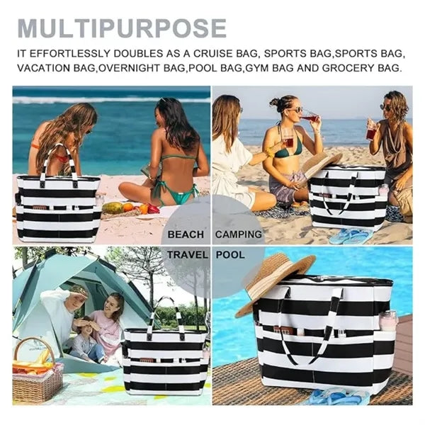 Large Waterproof Beach Tote Bags