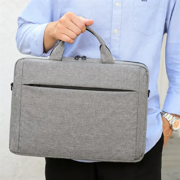 15.6" Laptop Briefcase with Luggage Trolley Sleeve