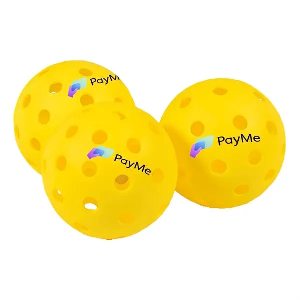 Indoor/Outdoor Pickleball Imprinted Balls