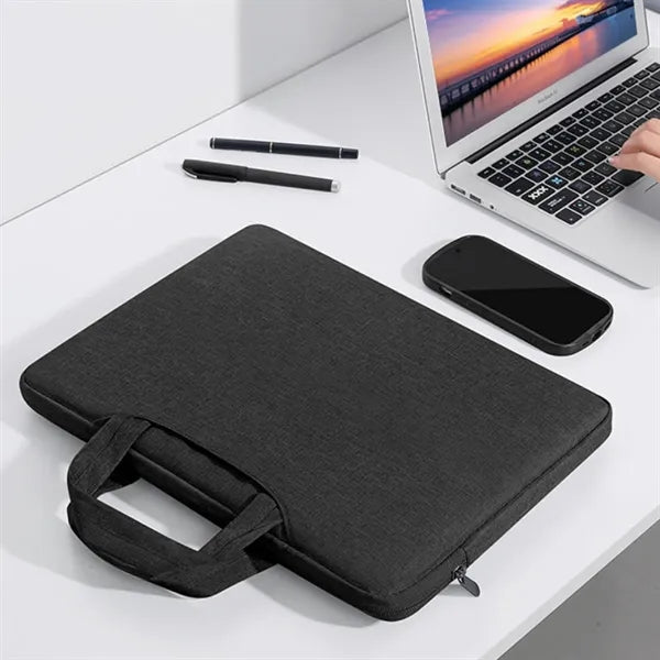 15 Inch Slim Laptop Sleeve with Carry Handles