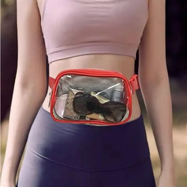 Clear Stadium Approved Fanny Pack with Adjustable Strap