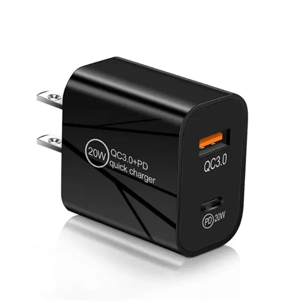 PD20W Fast Charging Head Quick Charger qc3.0