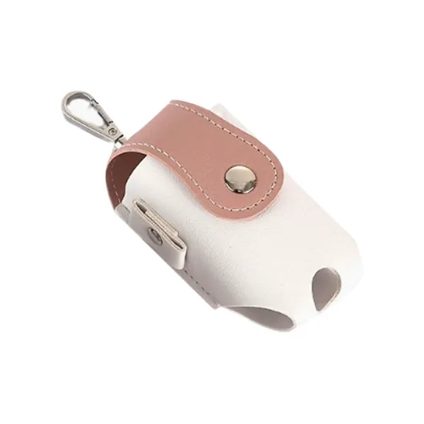 Portable Leather Golf Ball Storage Bag Holder