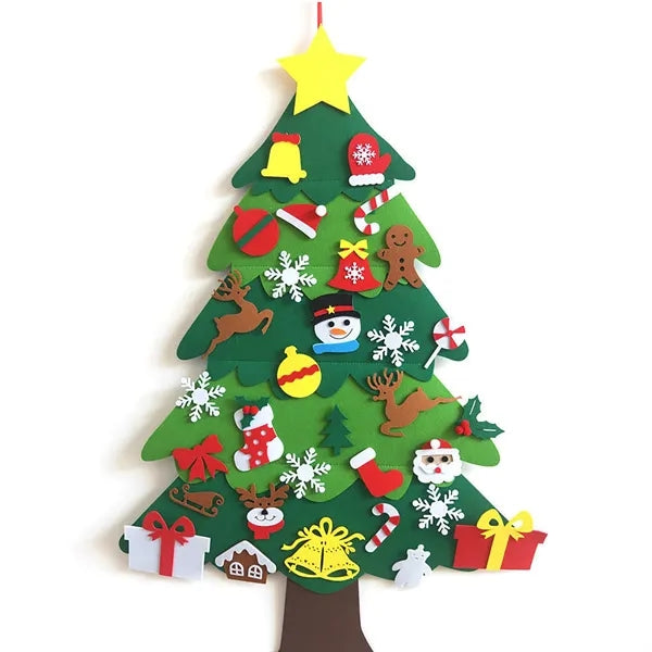 DIY Felt Christmas Tree Set