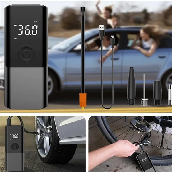 Portable Digital Tire Inflator Air Pump