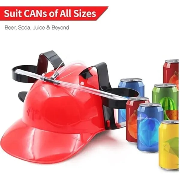 Beer Drinking Hat Holder for Adults Kids