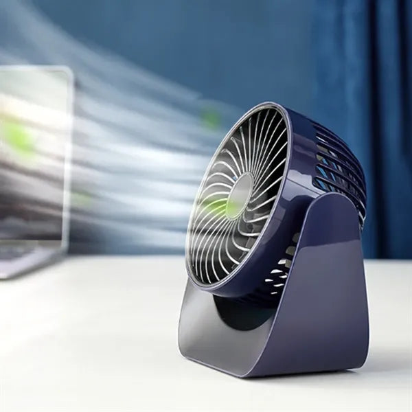 Mini Portable Desk Fan with Adjustable Angle