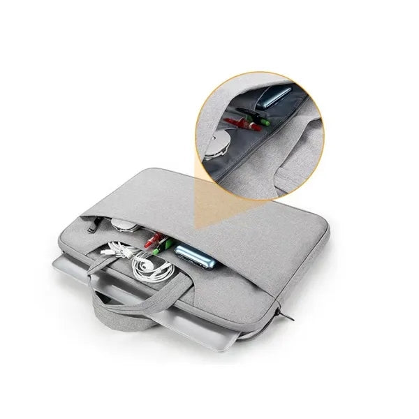 Laptop Case with Large Front Pocket and compartments