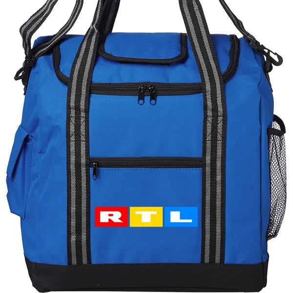 Premium Insulated Flip Flap Cooler Lunch Bag (14"x15"x 8")