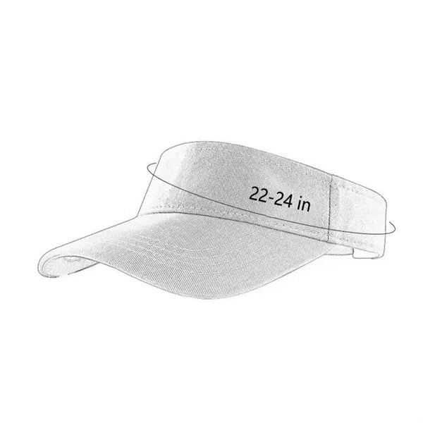 Custom UV Protection Sun Visor for Outdoor Sports
