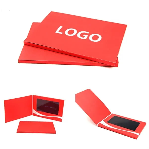 Custom Video Brochure with 4 inch LCD Screen