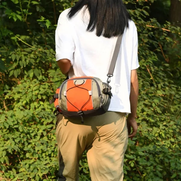 Outdoor Sports Waist Pack with Multiple Pockets