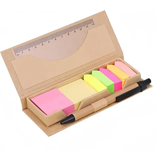 Kraftpaper Sticky Memo Note Set