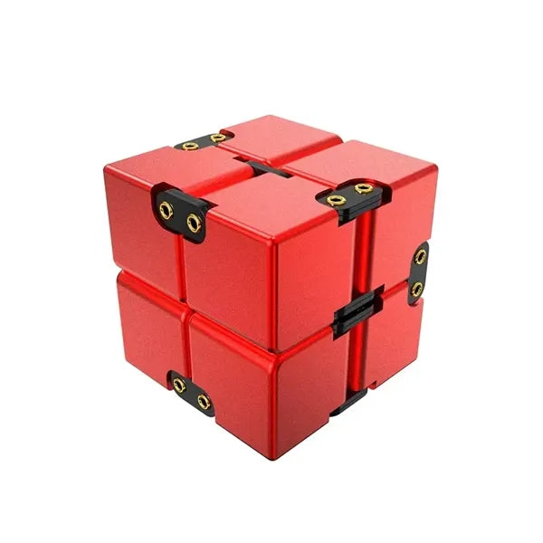 Finger Toys Metal Infinity Cube