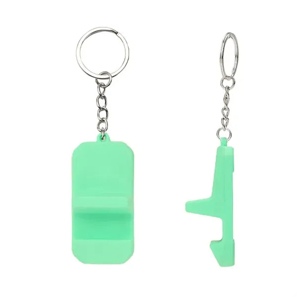 Mini Mobile Phone Stand Keychain