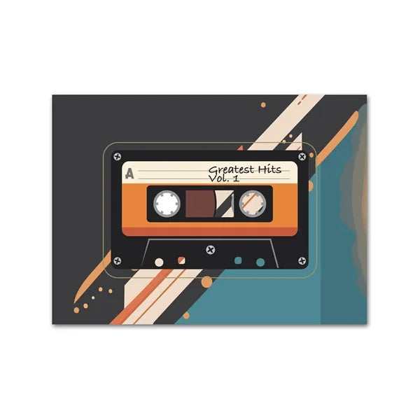 Picture Frame with Cassette Punch Out
