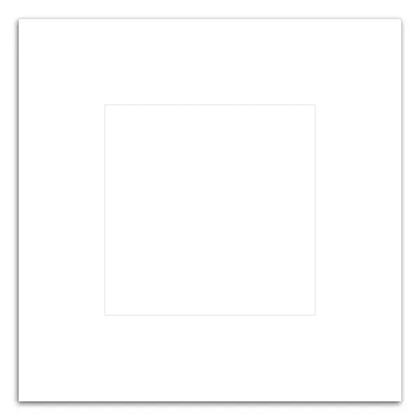 Square Punch Out Picture Frame Magnet