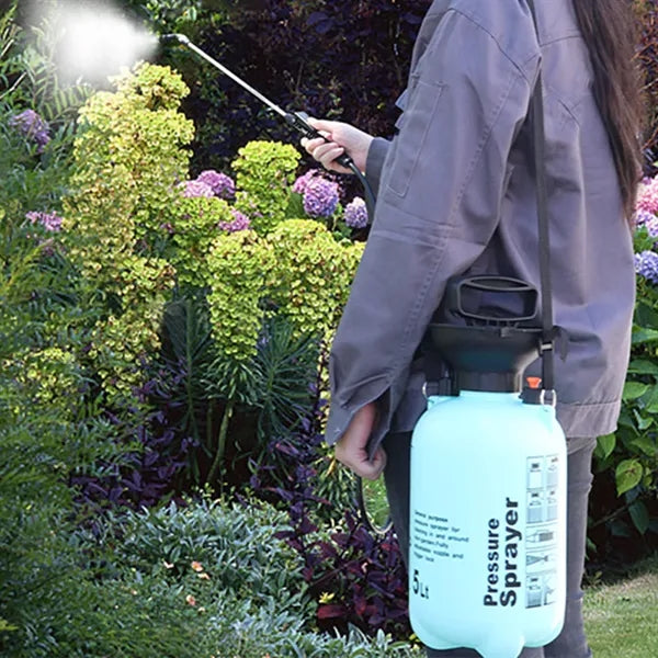 1 Gallon Plastic Garden Pump Sprayer w/ Shoulder Strap