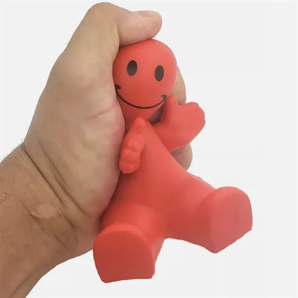 Customizable Smiling Character Phone Stand