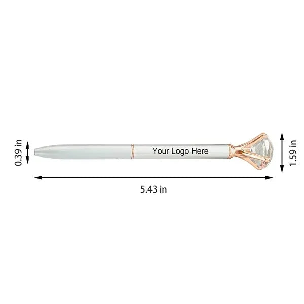 Big Crystal Diamond Pen MOQ 20