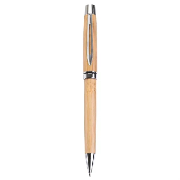 Luna Bamboo Twist Ballpoint Pen