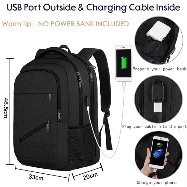 Flight Approved Travel Laptop Backpack