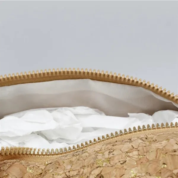 Cork Large Capacity Cosmetic Travel Toiletry Bag