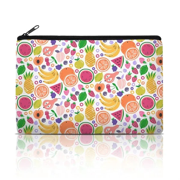 Full Color Canvas Zippered Pouch