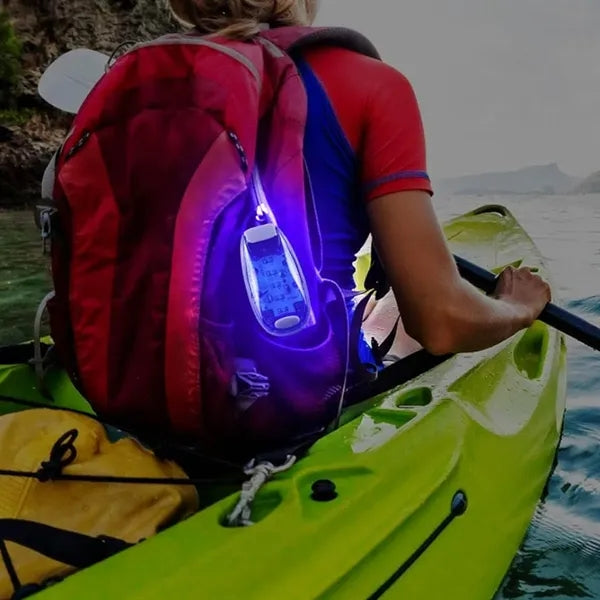 LED Bicycle Tail Light Safety Warning Clip
