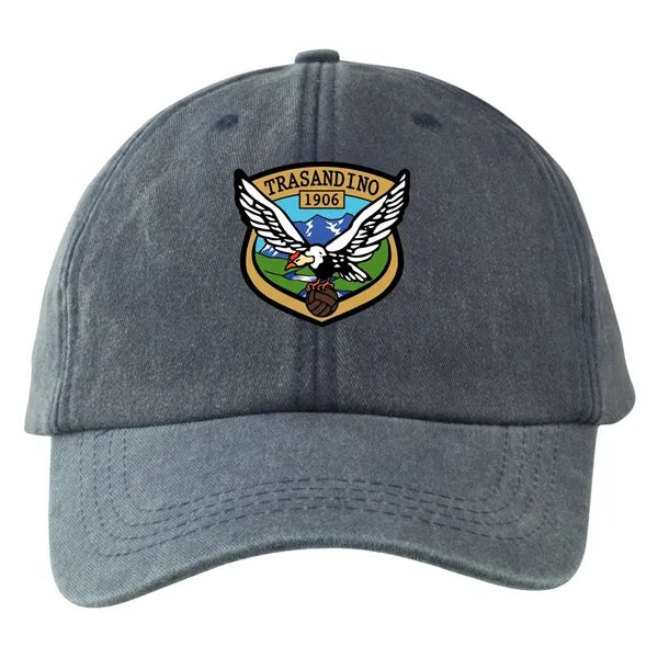 Washed Cotton Baseball Caps w/ Custom Embroidery Adjustable
