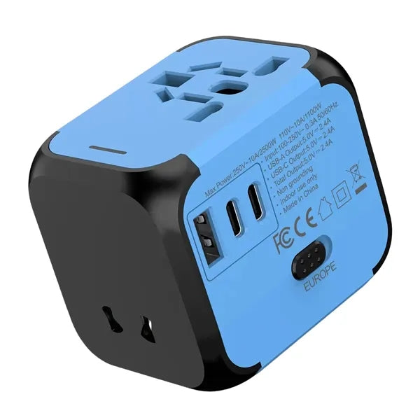 Universal Travel Adapter With USB C Charging Ports