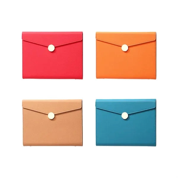 A5 Business Notebook With Detachable Metal Binder Clip