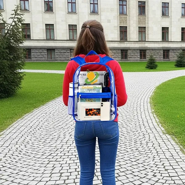 Clear Stadium School Backpack