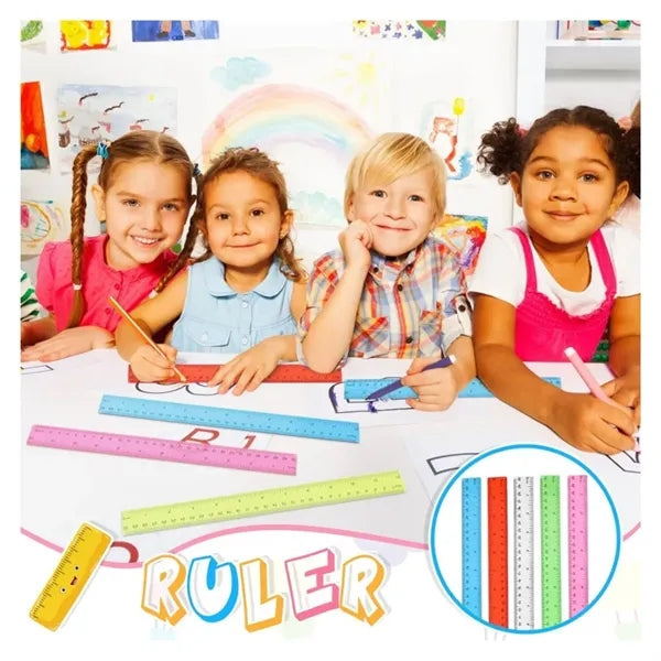 Color Transparent Plastic Rulers