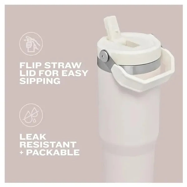 30oz Flip Straw Tumbler with Handle