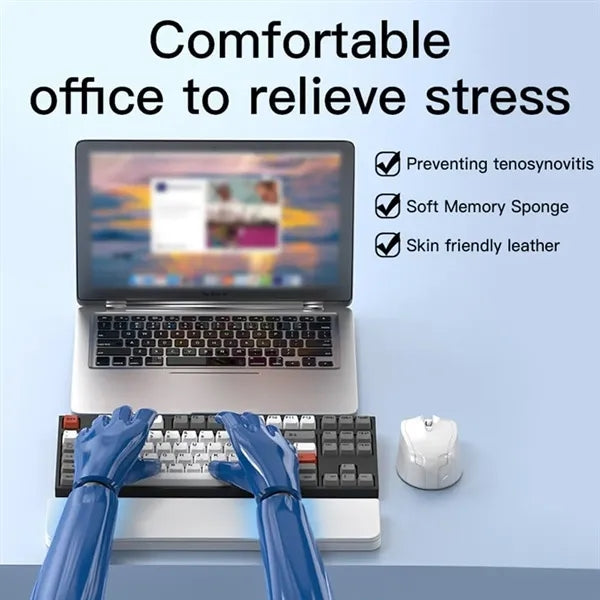 22 in 1 work studying keyboard wrist rest with cleaning kits