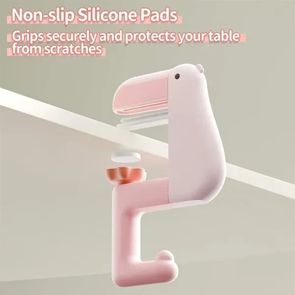 Cute Bird Design Purse Holder for Desk