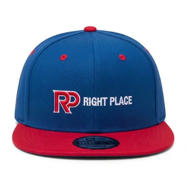 Yupoong Classic Premium Flat Bill Snapback Hat w/Embroidery