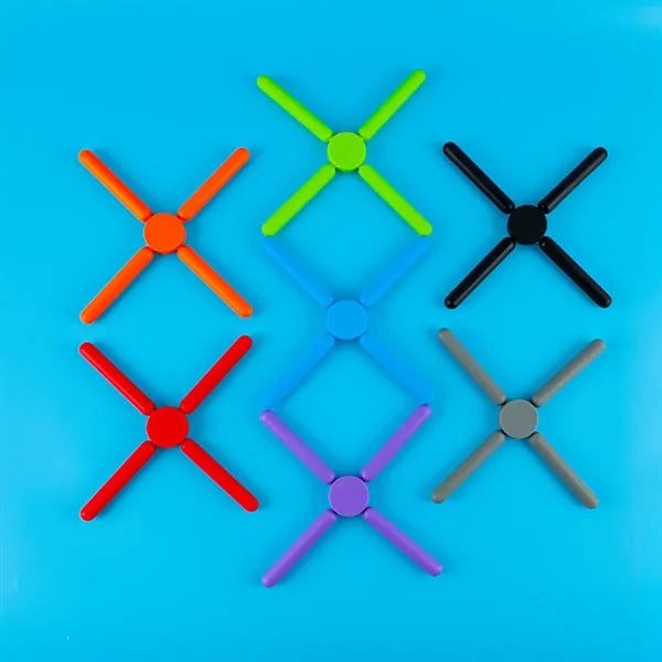 MIni Foldable Silicone Trivets Portable Coasters