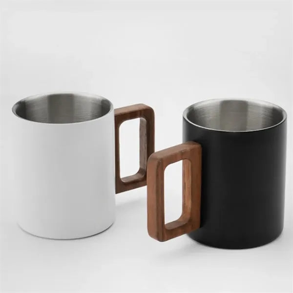 8.45oz Stainless Steel Vintage Creative Camping Beer Mug