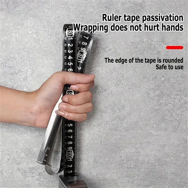 New 25ft Stainless Measuring Tape