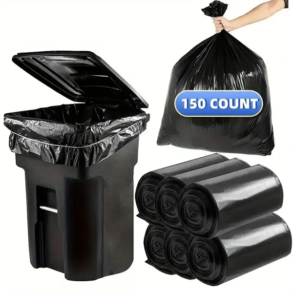 65 Gallon Industrial Strength Black Trash Bags