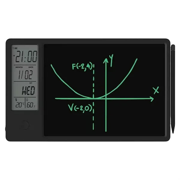 Multi Function Writing Tablet With Calendar Clock Temperatur