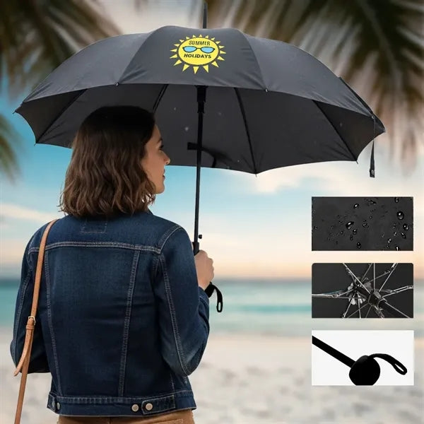 Travel Mini Folding Umbrella With Case (42'' Arc)