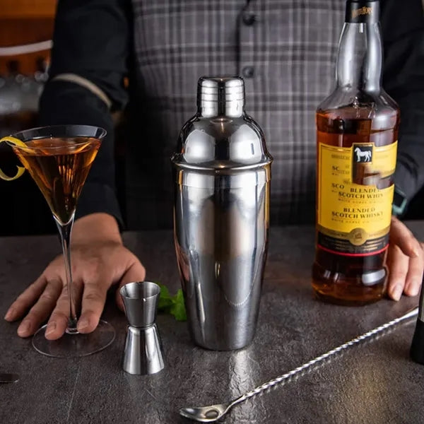 23 in 1 Premium Stainless Steel Cocktail Shaker Set W/ Stand
