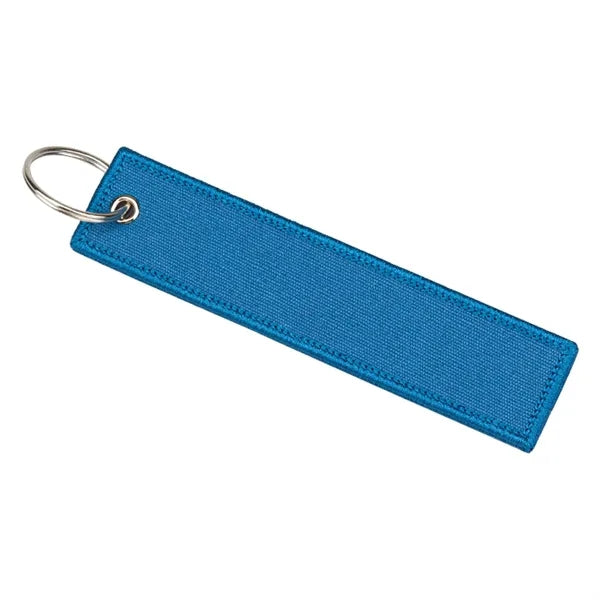 Fabric Embroidered Flight Keytag Keychain
