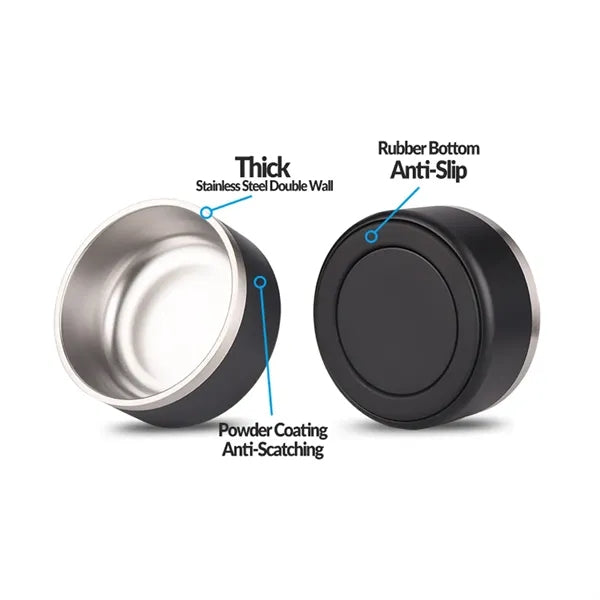 64oz Stainless Steel Pet Bowl