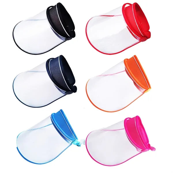 PVC Portable Hollow Hat Anti-Ultraviolet Sun