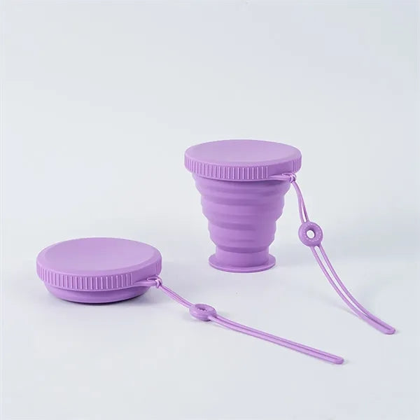 6-oz Collapsible Eco-Friendly Compact Silicone Travel Cup